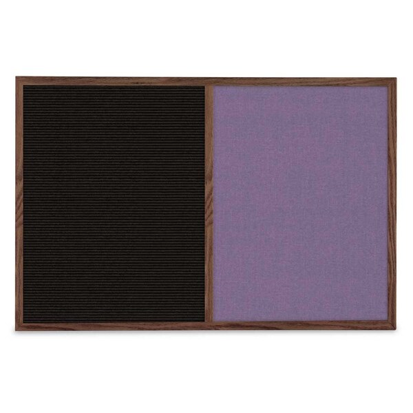 Slim Style Indoor Enclosed Corkboard, 30